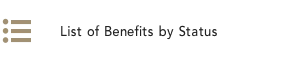 List of Benefits by Status