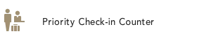 Priority Check-in Counter