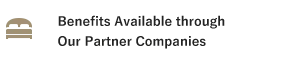 Benefits Available through Our Partner Companies