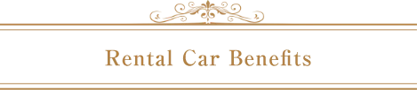Rental Car Benefits