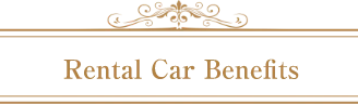 Rental Car Benefits