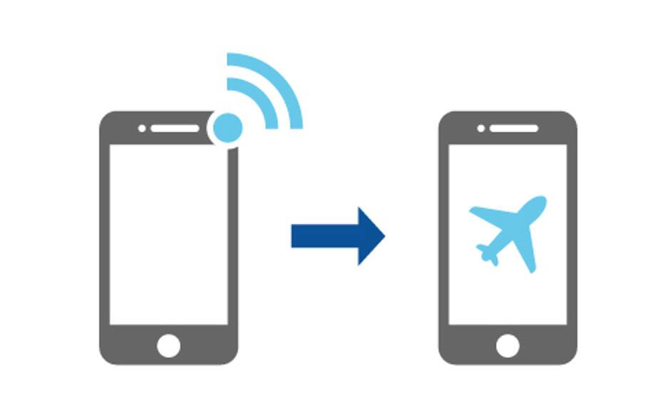 Setting to Not Emit Radio Waves