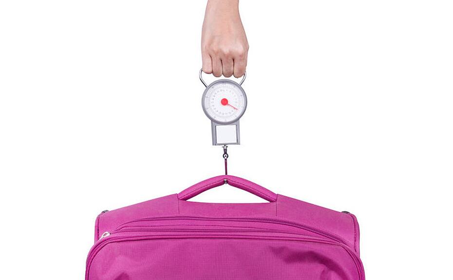 Weight, size, and number of items which can be checked in free of charge