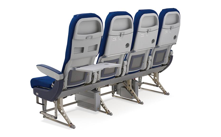 Economy class seats