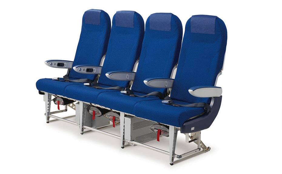 Economy class seats