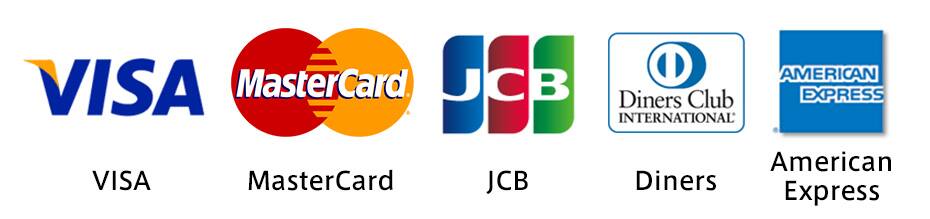 Credit card companies' logos