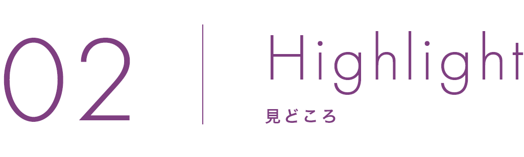 Highlights 見どころ
