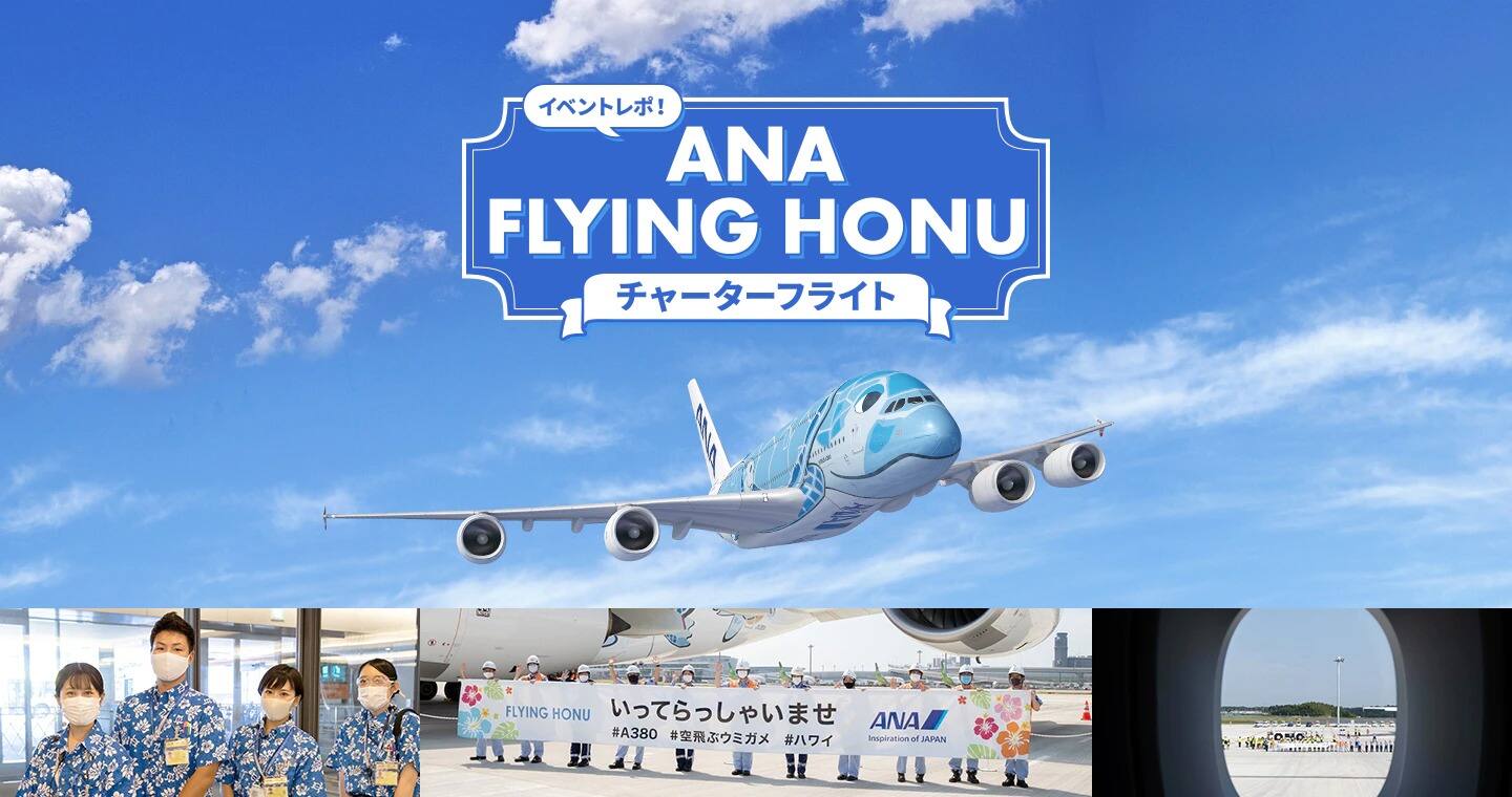 イベントレポ！ANA FLYING HONU チャーターフライト