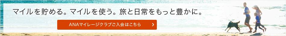 マイルを貯める。マイルを使う。旅と日常をもっと豊かに。 ANAマイレージクラブご入会はこちら