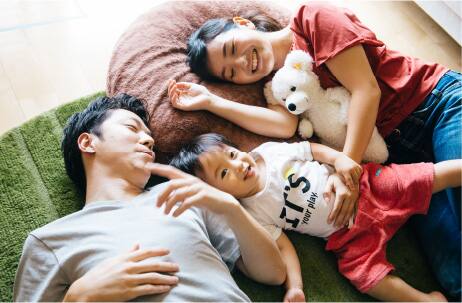 キッズ添い寝ができる