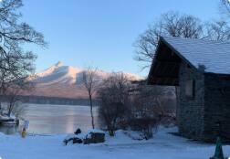 冬の大沼コース