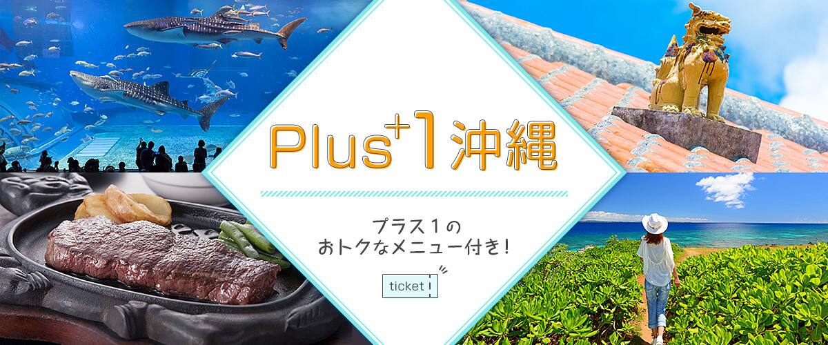 プラスワン沖縄　プラスワンのおトクなメニュー付き