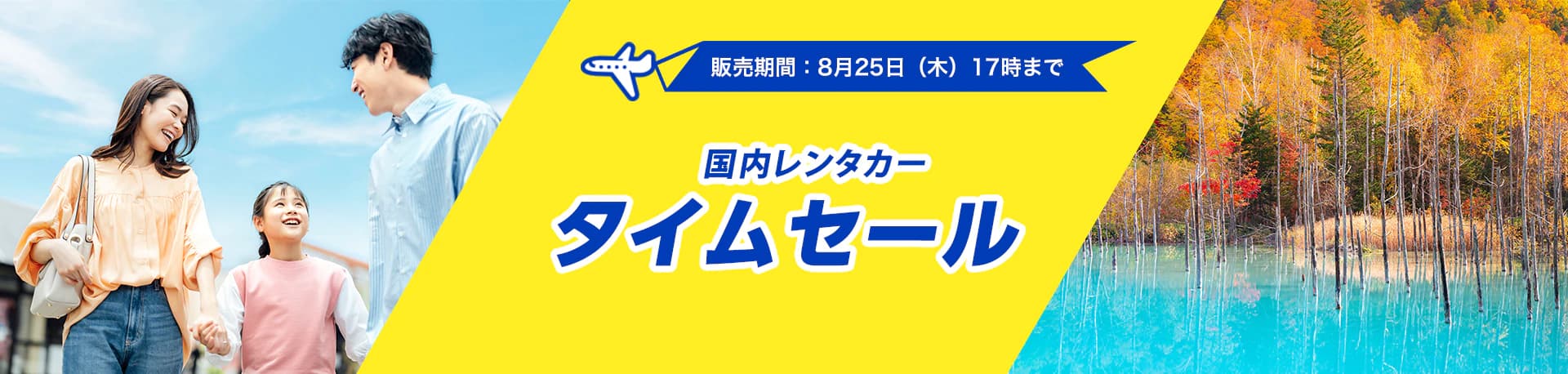 国内レンタカータイムセール
