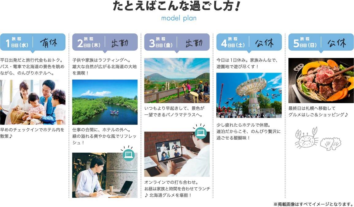 たとえばこんな過ごし方！