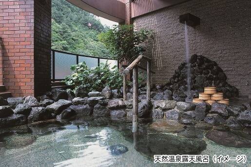 天然温泉露天風呂（イメージ）