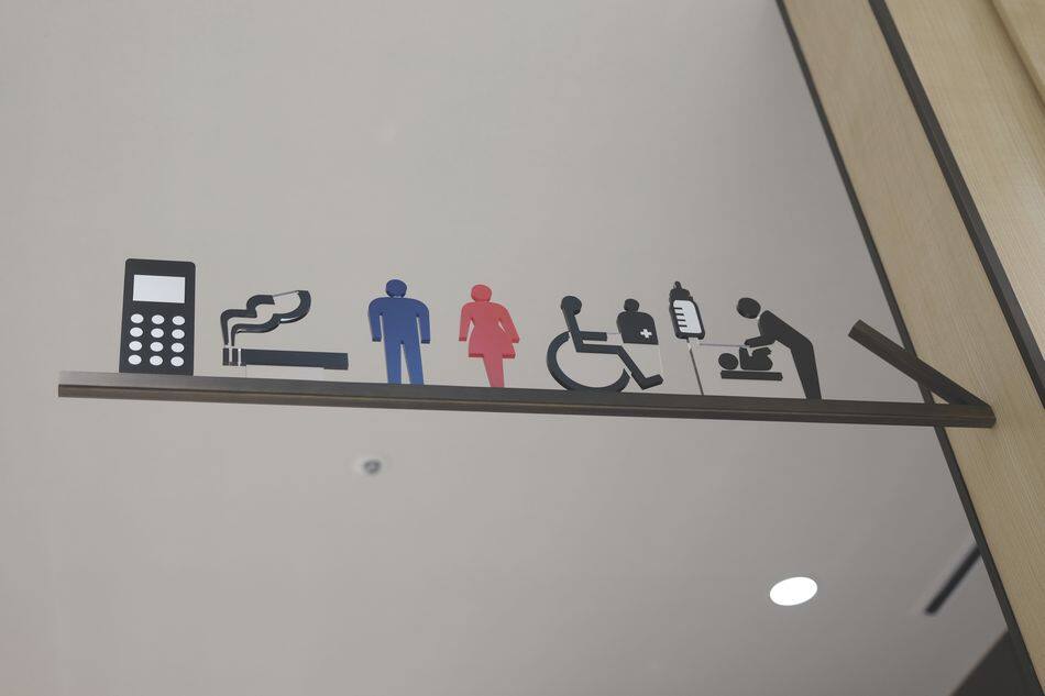 案内表示板