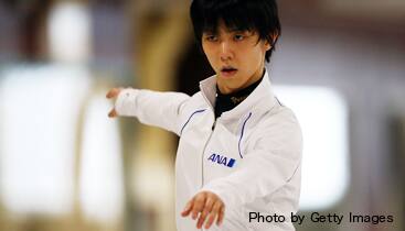 羽生結弦選手練習風景