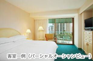 客室一例（パーシャルオーシャンビュー）