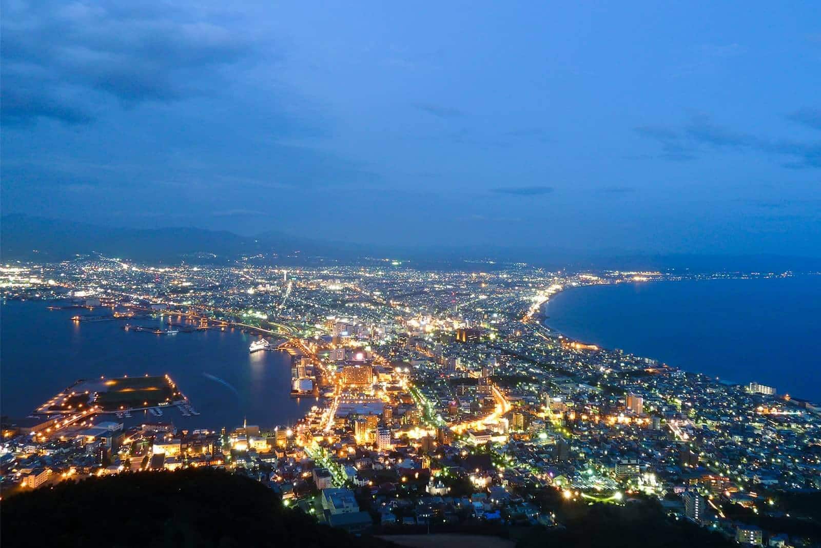 (写真) 函館山の夜景 1