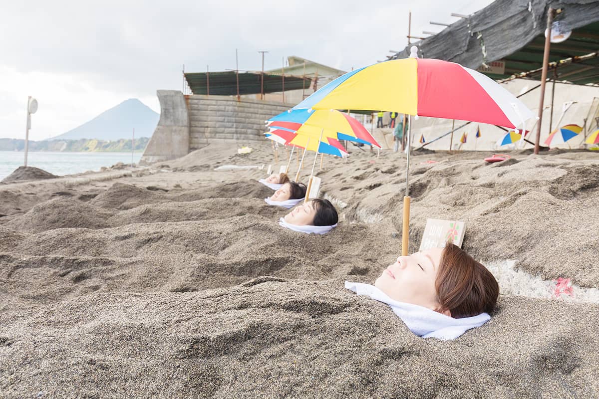 (写真) 指宿砂むし温泉 2
