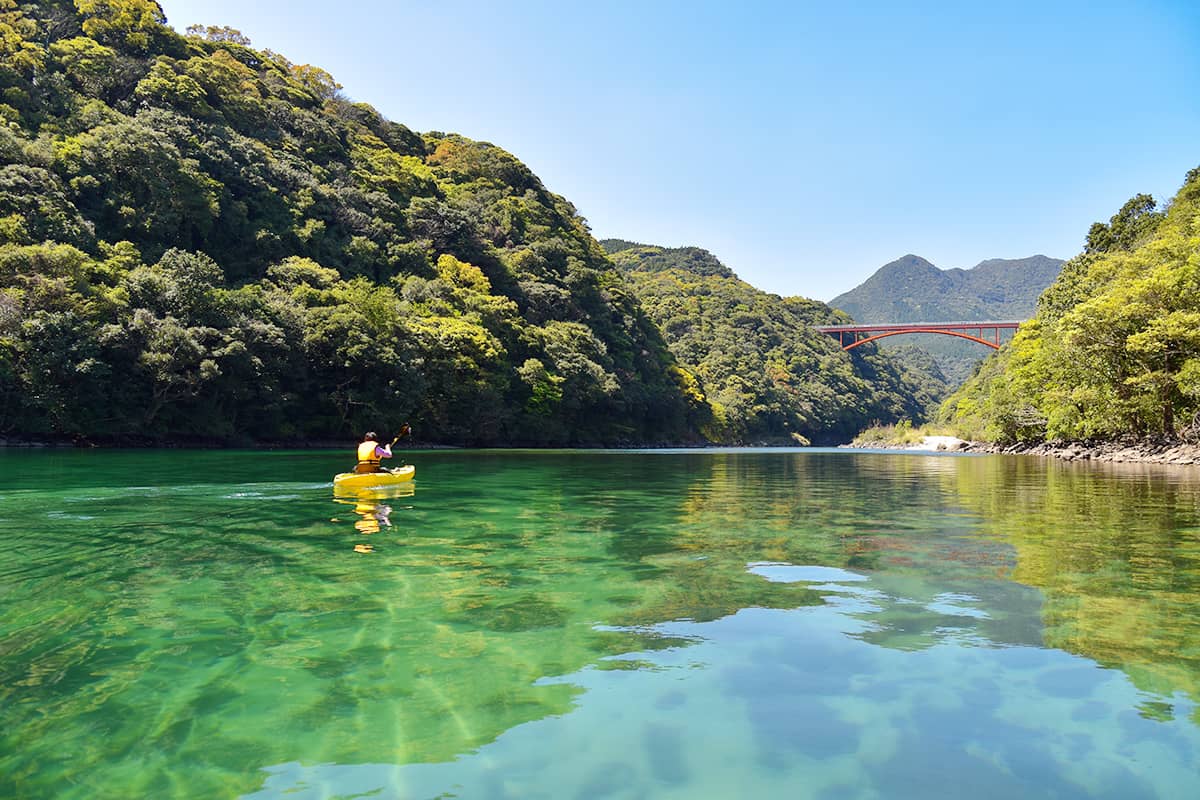 (写真) 安房川カヤック（屋久島） 4