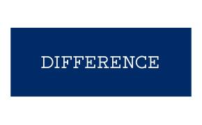 DIFFERENCE