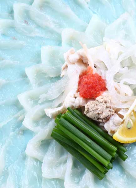 冬の味覚フグを味わう