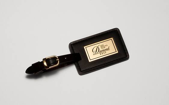 ANAマイレージクラブ「ダイヤモンドサービス」メンバーのプレート