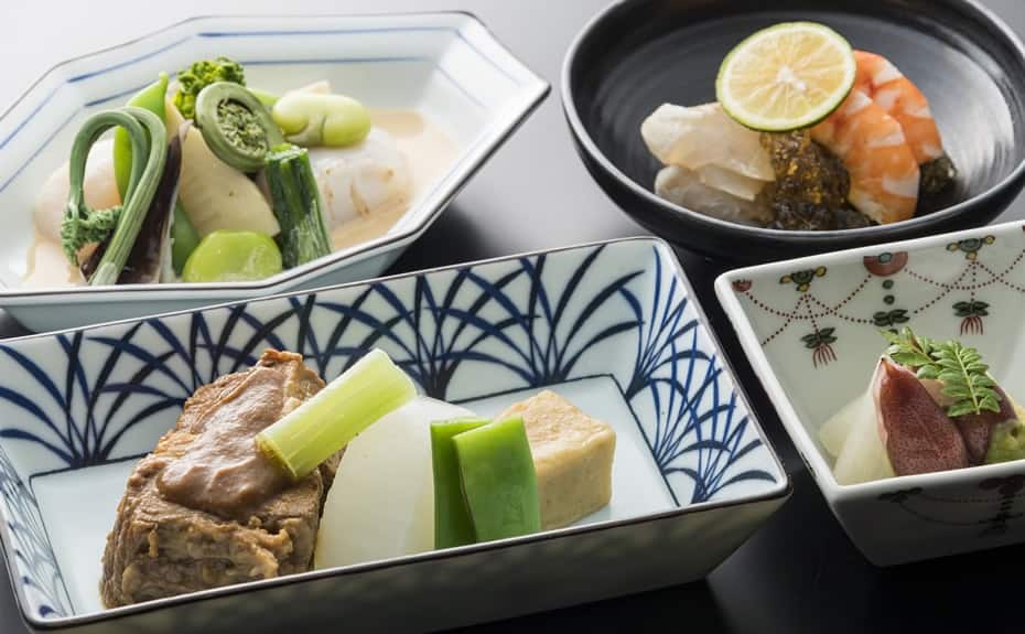 ビジネスクラスのお食事