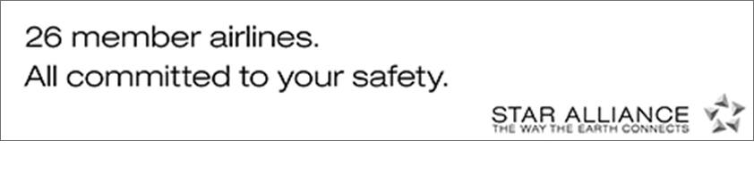 26 member airlines. All committed to your safety.