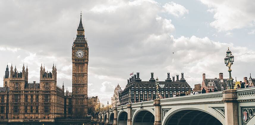 a landscape of London