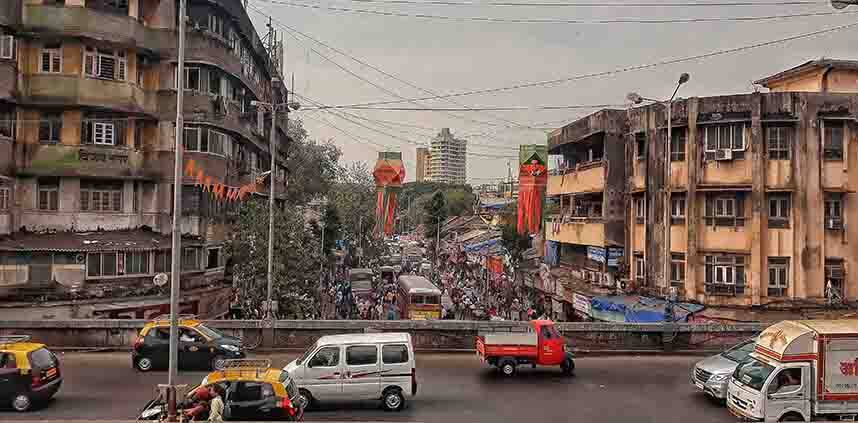 a landscape of Mumbai