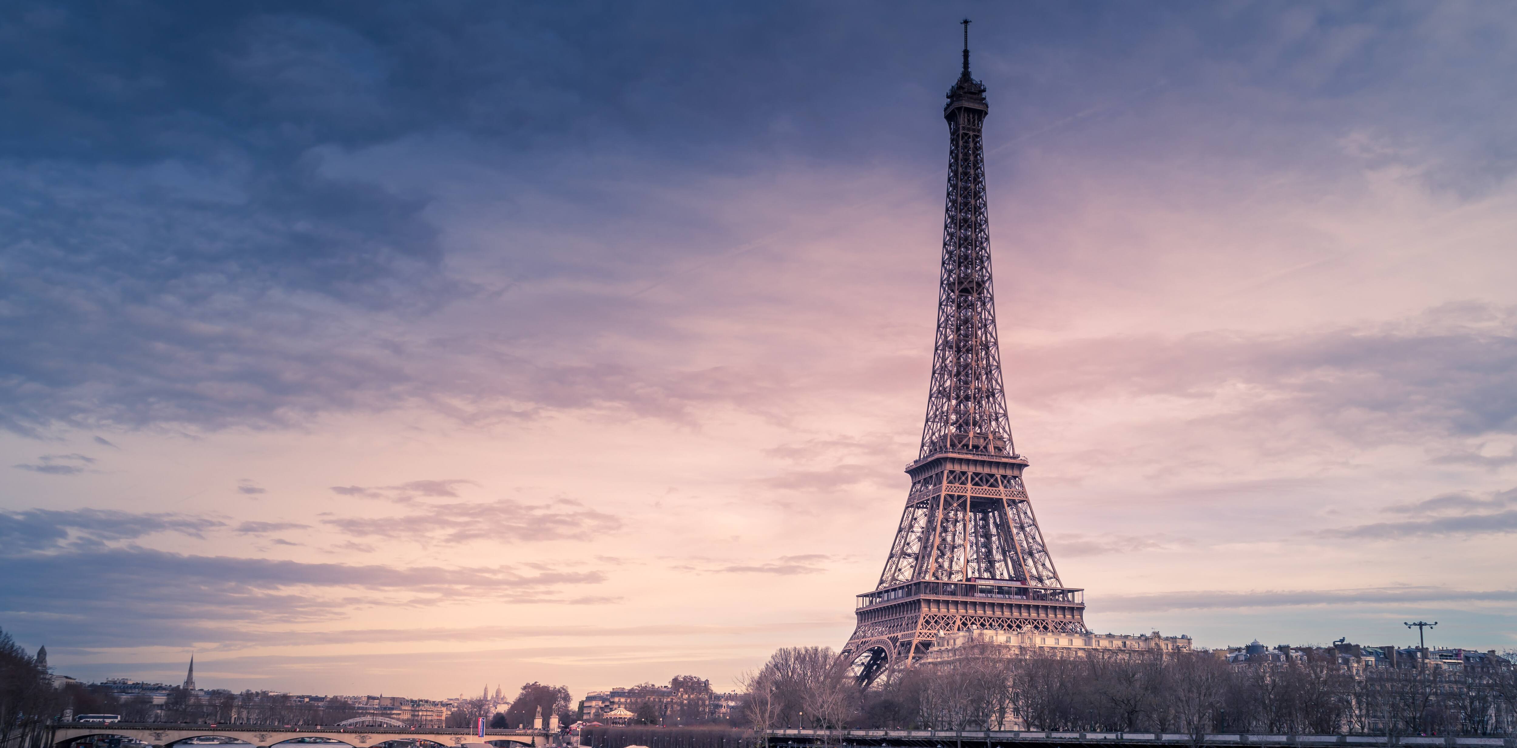 a landscape of Paris
