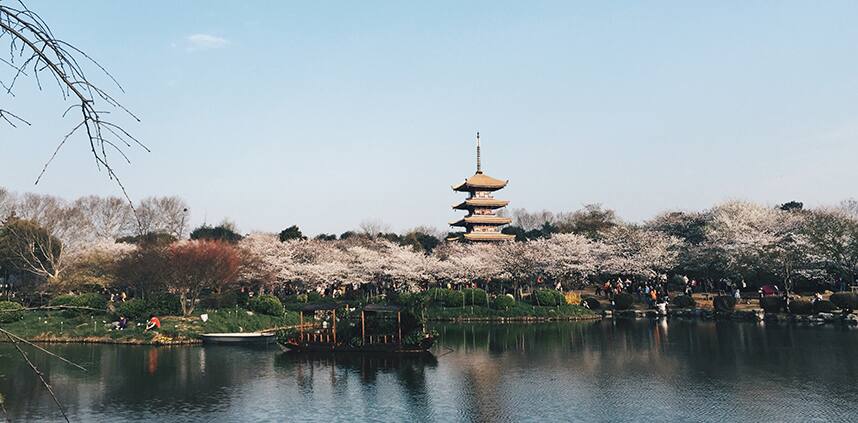 a landscape of Wuhan
