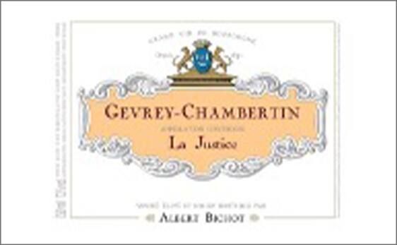 ジュブレ・シャンベルタン・ラ・ジュスティス ドメーヌ・アルべール・ビショー 2015のラベルイメージ