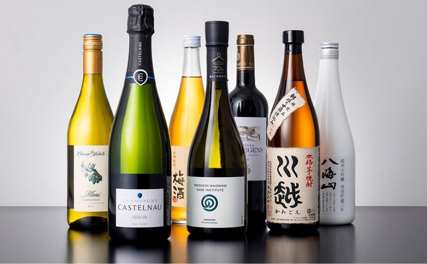 日本で提供可能な飲み物の種類