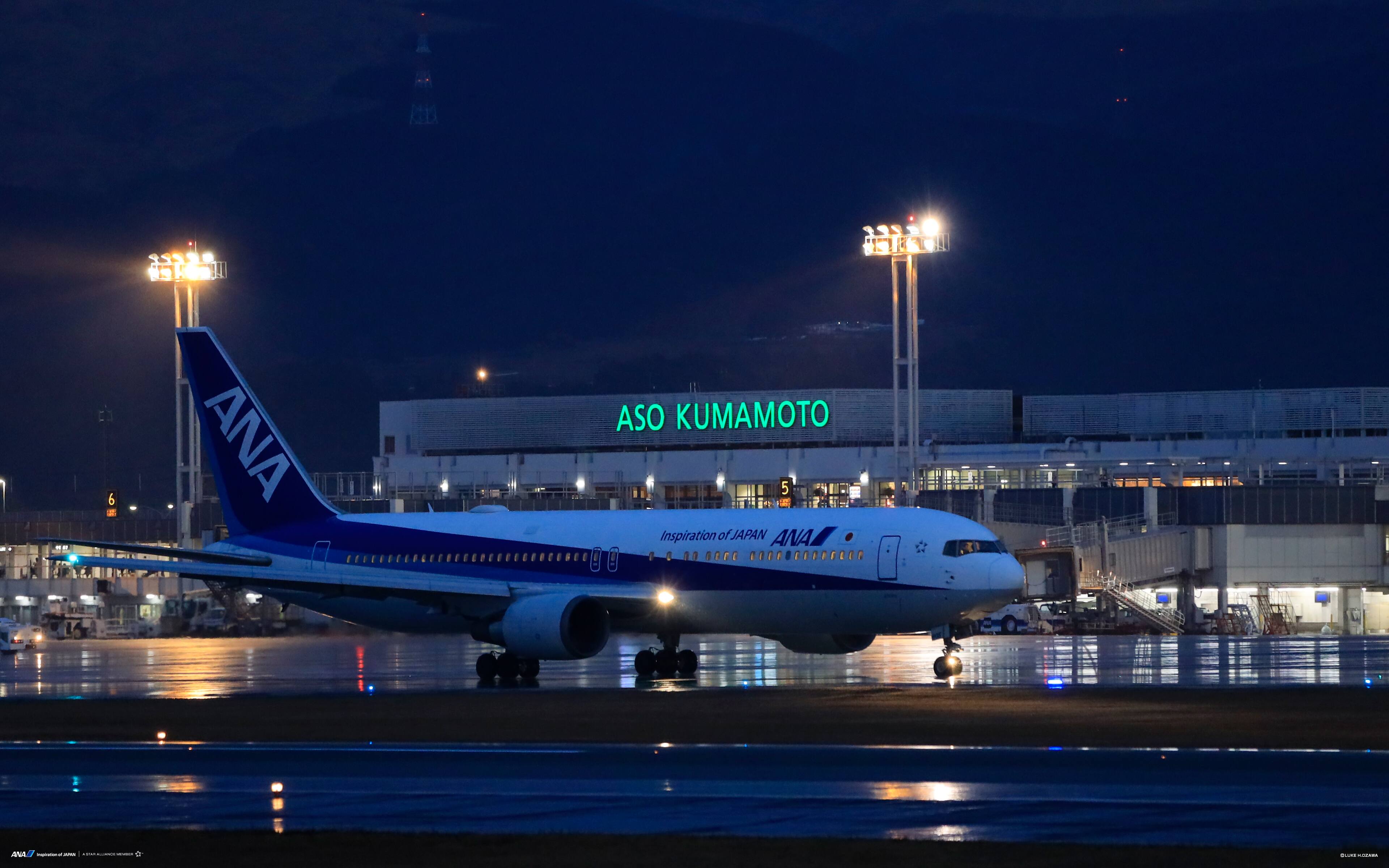 ボーイング767 ANA航空機
