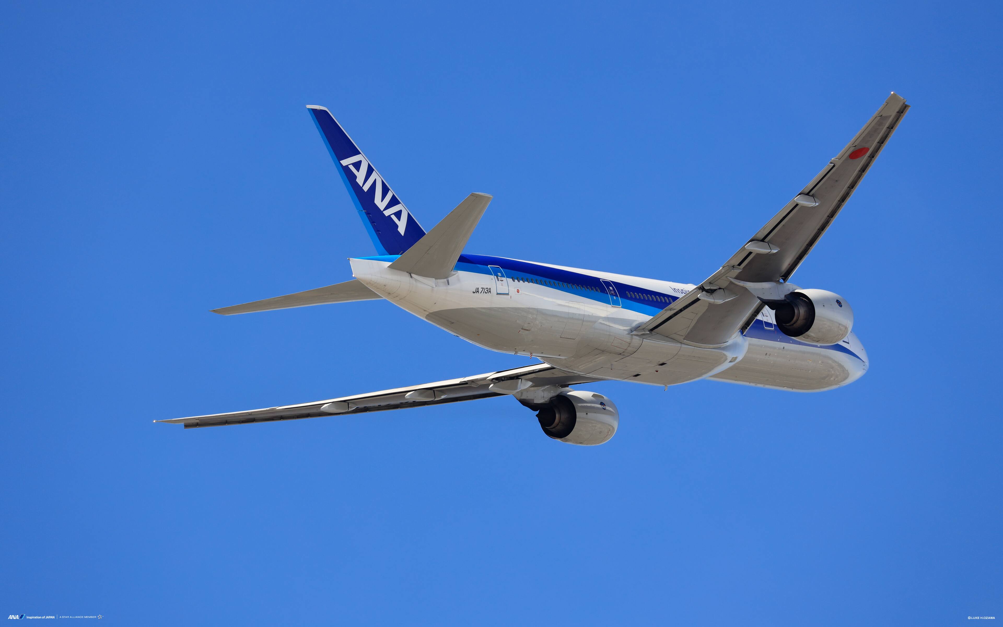 ボーイング777 ANA航空機