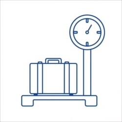 illustration of baggage