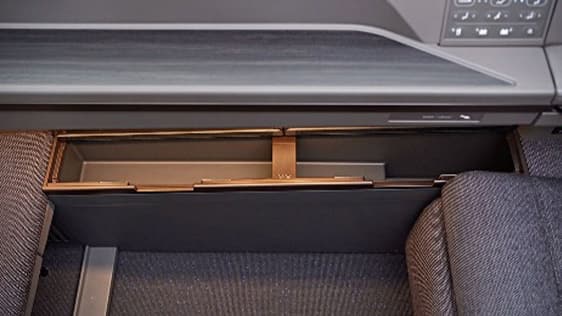 Plenty of storage space