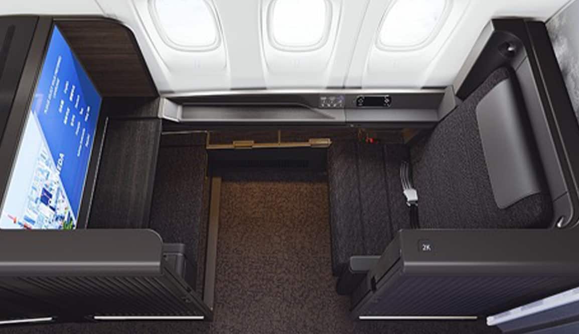 B777-300ERファーストクラスシート「THE Suite」イメージ